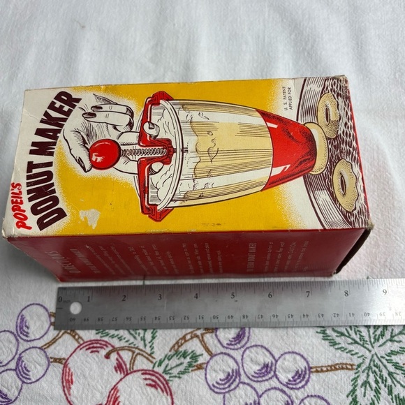 Vintage 50s Popeil’s donut maker with original box! Like-new condition - Picture 8 of 9